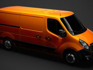 opel movano l2h1 van 2020 3D 모델