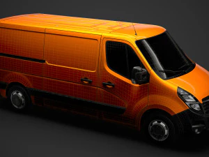 opel movano l2h1 van 2020 3D Model