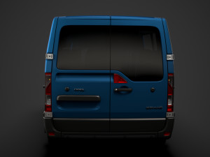 opel movano l2h1 windowvan 2020 3D Модель