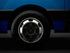 opel movano l2h1 windowvan 2020 Modelo 3D