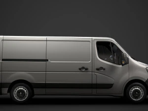 renault master l2h1 van 2020 3D Model