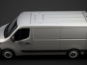 renault master l2h1 van 2020 3D Model