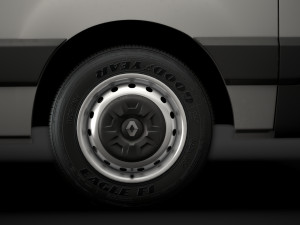 renault master l2h1 van 2020 3D Model