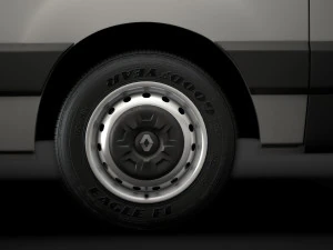 renault master l2h1 van 2020 3D Model