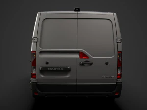 renault master l2h1 van 2020 3D Model