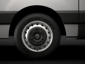 renault master l2h1 windowvan 2020 3D Model