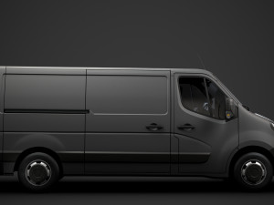 vauxhall movano l2h1 van 2020 Model 3D