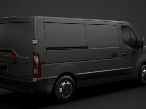vauxhall movano l2h1 van 2020 3D Model