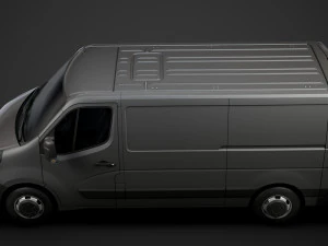 vauxhall movano l2h1 van 2020 3D Model