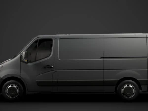 vauxhall movano l2h1 van 2020 3D Model