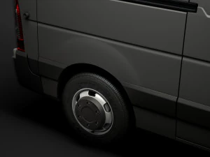 vauxhall movano l2h1 van 2020 3D Model