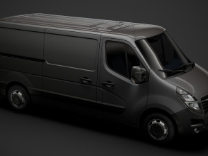 vauxhall movano l2h1 van 2020 Model 3D