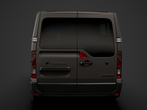 vauxhall movano l2h1 windowvan 2020 Modelo 3D