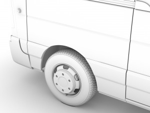 vauxhall movano l2h1 windowvan 2020 Modelo 3D
