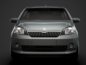 skoda citigo 3d 2016 3D Model