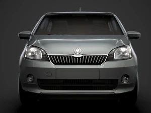 skoda citigo 3d 2016 3D Model