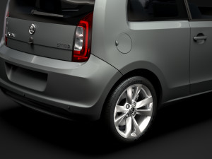 skoda citigo 3d 2016 3D Model