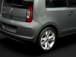 skoda citigo 3d 2016 3D Model