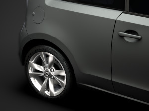 skoda citigo 3d 2016 3D Model