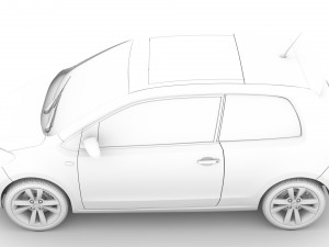skoda citigo 3d 2016 3D Model