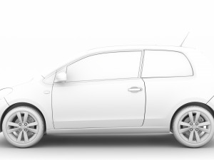 skoda citigo 3d 2016 3D Model
