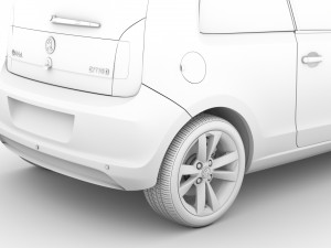 skoda citigo 3d 2016 3D Model