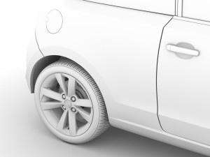 skoda citigo 3d 2016 3D Model