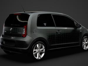 skoda citigo 3d 2016 3D Model