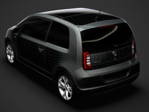 skoda citigo 3d 2016 3D Model