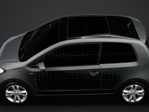 skoda citigo 3d 2016 3D Model