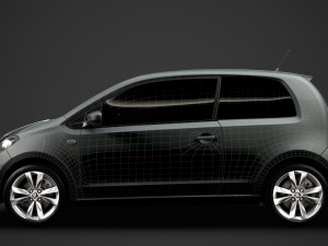 skoda citigo 3d 2016 3D Model