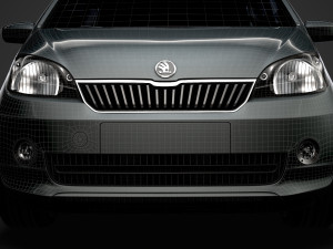 skoda citigo 3d 2016 3D Model