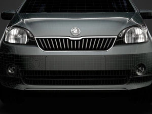 skoda citigo 3d 2016 3D Model