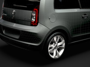 skoda citigo 3d 2016 3D Model