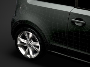 skoda citigo 3d 2016 3D Model