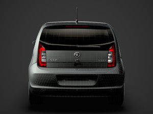 skoda citigo 3d 2016 3D Model
