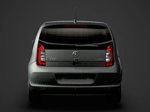 skoda citigo 3d 2016 3D Model