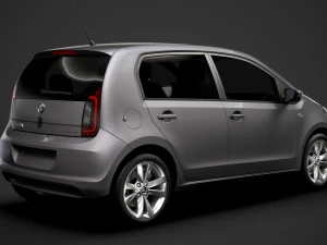 skoda citigo 5d 2016 3D Model