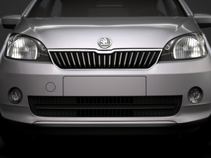 skoda citigo 5d 2016 Modello 3D