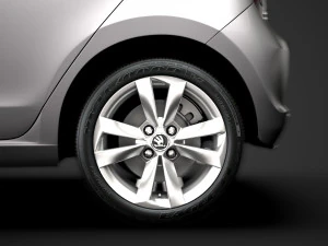 skoda citigo 5d 2016 3D Model