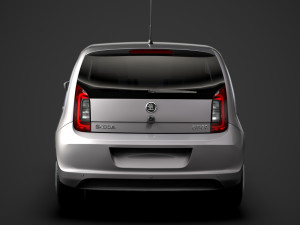 skoda citigo 5d 2016 Modello 3D
