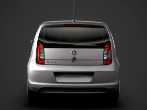 skoda citigo 5d 2016 3D Model