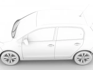 skoda citigo 5d 2016 3D Model