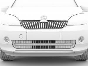 skoda citigo 5d 2016 Modello 3D