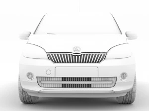 skoda citigo 5d 2016 3D Model