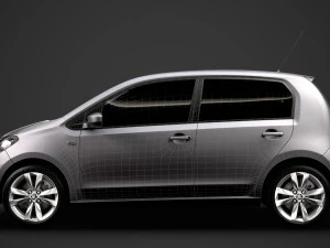 skoda citigo 5d 2016 3D Model