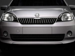skoda citigo 5d 2016 3D Model