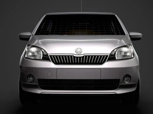 skoda citigo 5d 2016 3D Model