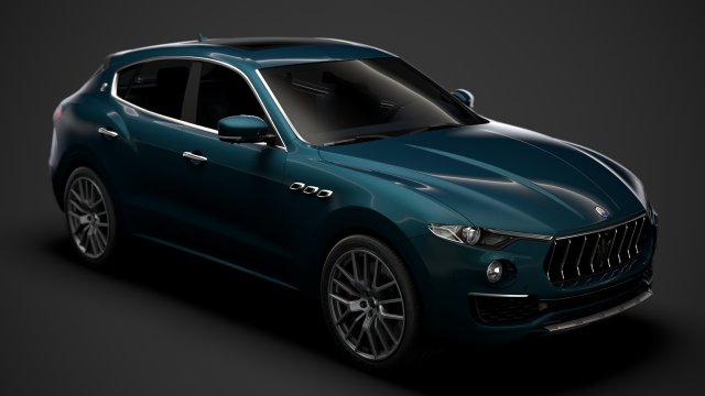 maserati levante granlusso royale 2020 Model 3D .c4d .max .obj .3ds .fbx .stl .blend 