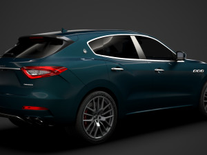 maserati levante granlusso royale 2020 Model 3D